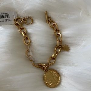 NWT J Crew Coin Bracelet